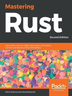 cover image of Mastering Rust